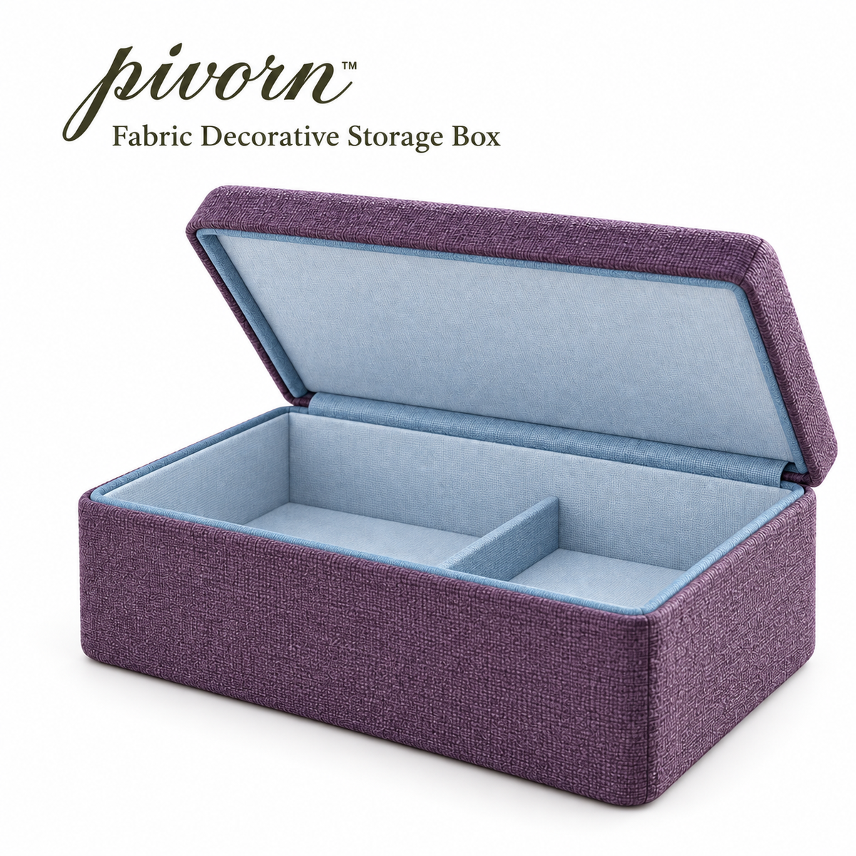 𝒑𝒊𝒗𝒐𝒓𝒏™ Fabric Decorative Storage Box