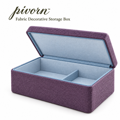 𝒑𝒊𝒗𝒐𝒓𝒏™ Fabric Decorative Storage Box